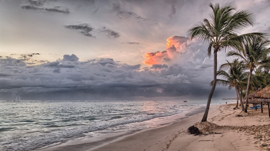 playa, república dominicana, caribe