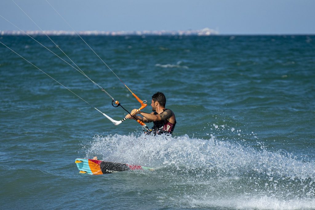 kite, surf, extreme